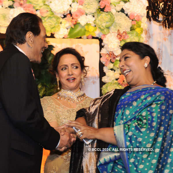 Ahana Deol & Vaibhav Vora's reception