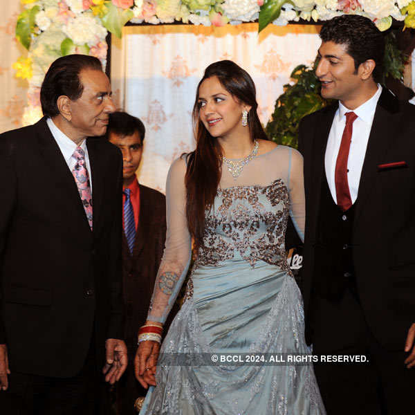 Ahana Deol & Vaibhav Vora's reception