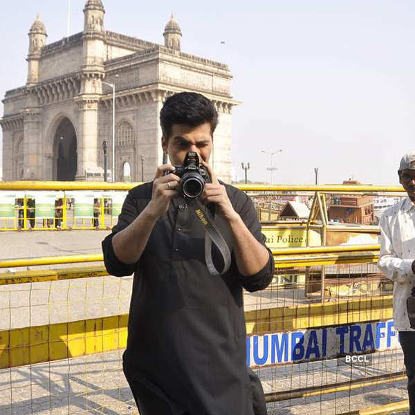 Karan Johar gets candid with camera!