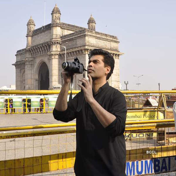 Karan Johar gets candid with camera!