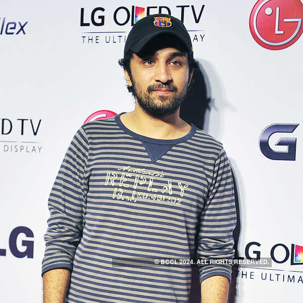 Celebs at LG G flex launch