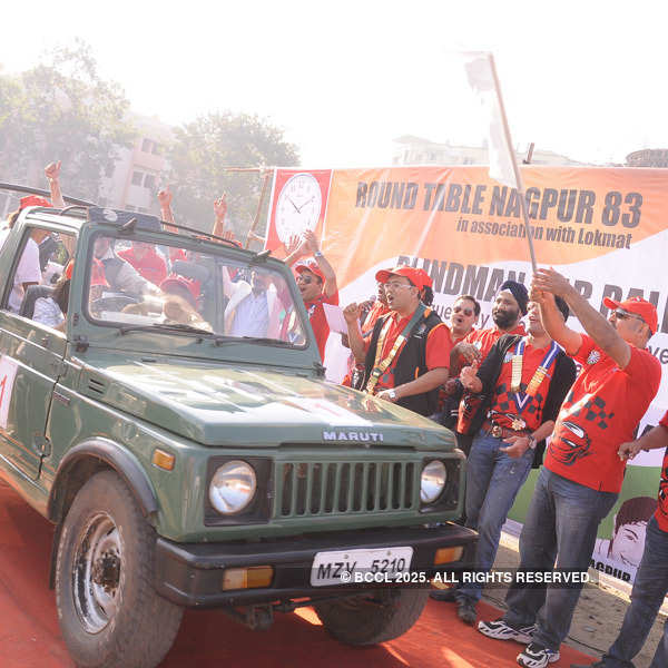 Blindman's car rally in Nagpur