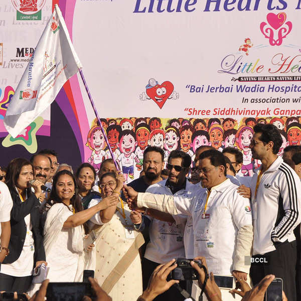 Salman flags off Little Hearts Marathon