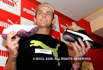 Gilchrist at promotional event