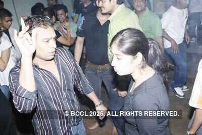 Dance party at Tantra