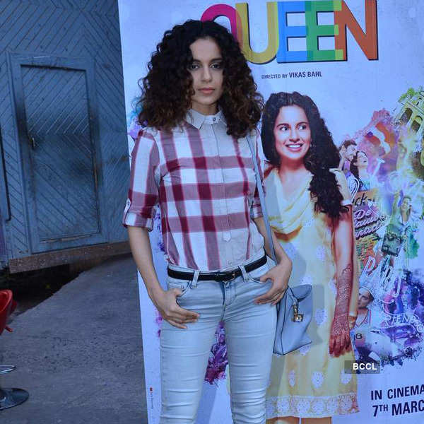 Kangana Ranaut promotes Queen