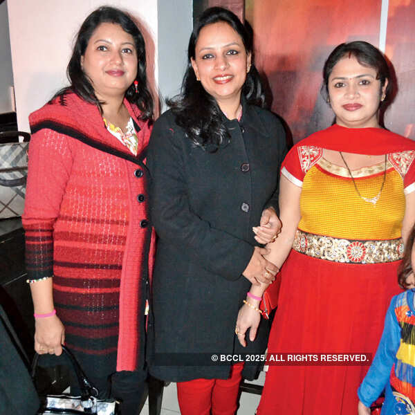 Ladies get together at a party