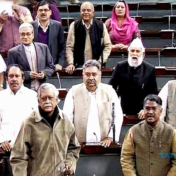 Chaos in Lok Sabha