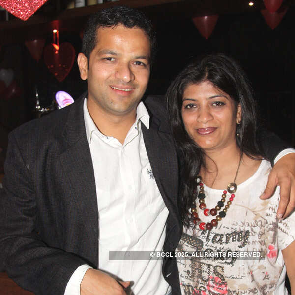 Valentine's Day party at Crowne Plaza 