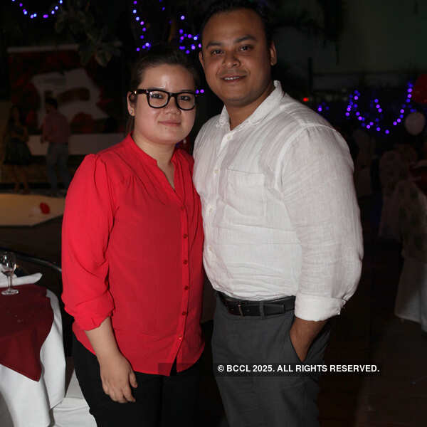 Valentine's Day party at Le Meridien