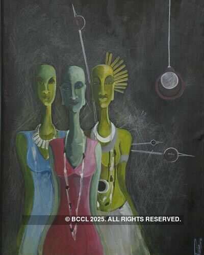 Exhibition: Abhivyakti's painting 