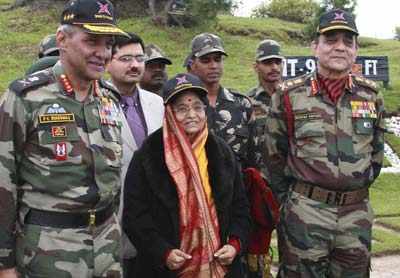 Pratibha Patil's J&K tour