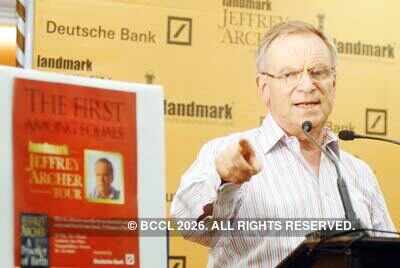 Book launch: Jeffrey Archer