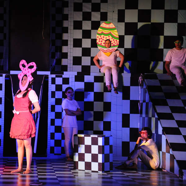 Alice in wonderland at Sai Sabhagruh