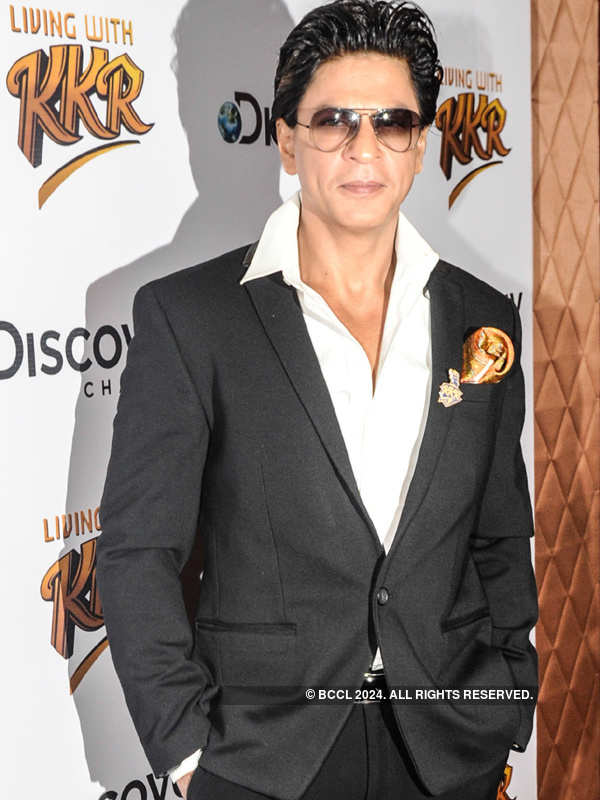 B'wood Superstar Shah Rukh Khan Gets Photographed At The Launch Of TV ...