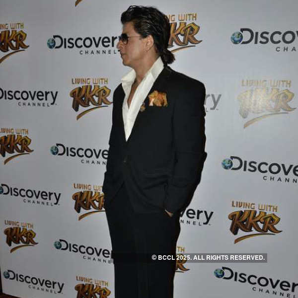 SRK launches new show Living with KKR