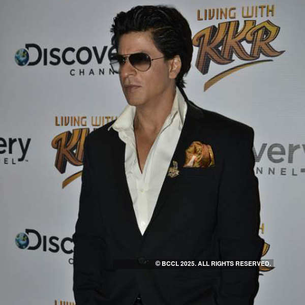 SRK launches new show Living with KKR