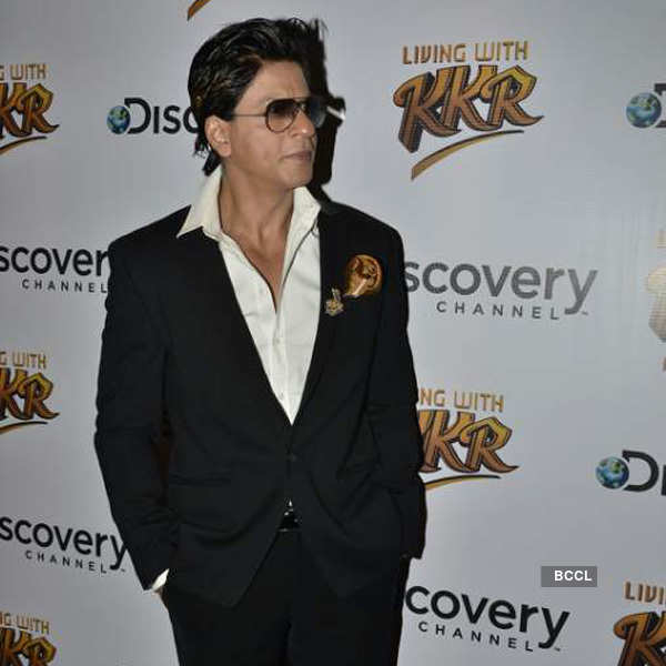 SRK launches new show Living with KKR