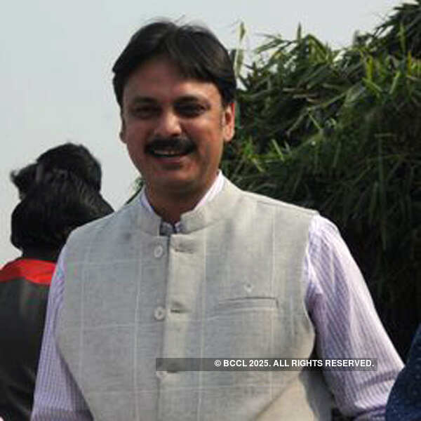 Rajeshwar Singh during a golf tournament at Unitech golf course Noida Rajeshwar Singh during a golf tournament at Unitech golf course Noida