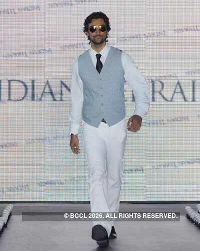 Kunal at a fashion show