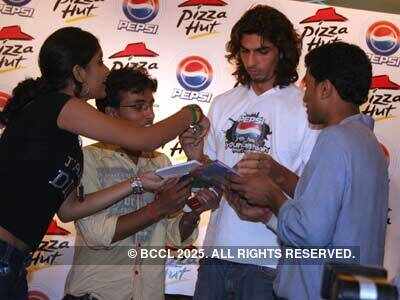 Ishant at a promotional event