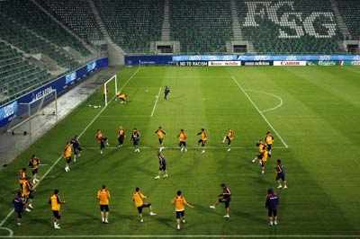 Euro Cup '08: Training session