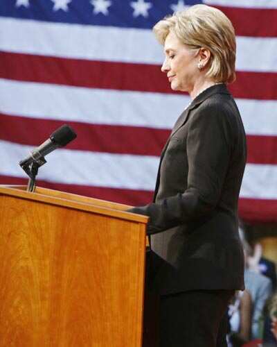 Hillary Clinton backs Obama