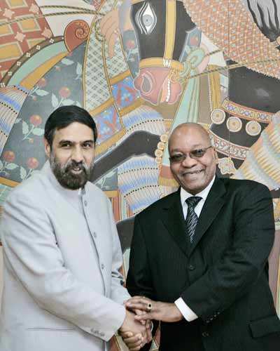 SA's ANC President in India