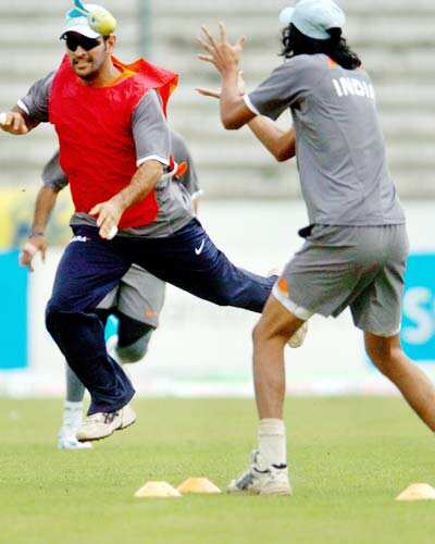 Tri-Series: Practice session