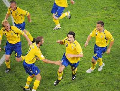 Euro Cup: Sweden wins