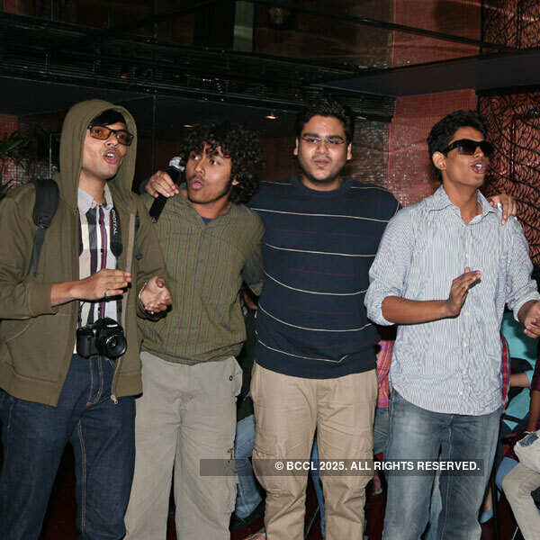 Celebs at an orientation session