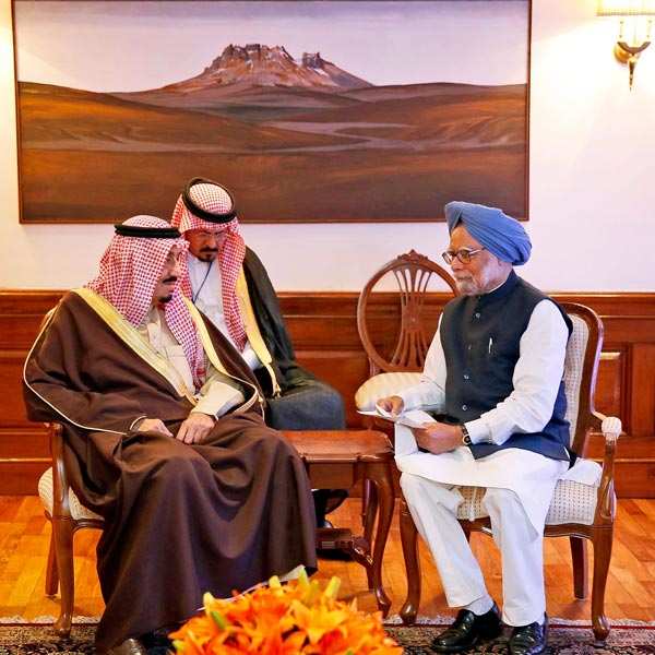 Saudi's Crown Prince Visits India 