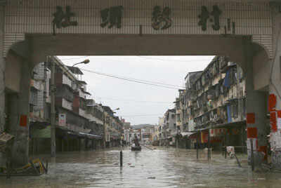 Rains devastate China