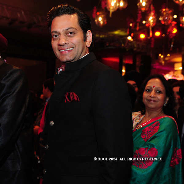 Karan and Ashita's wedding reception