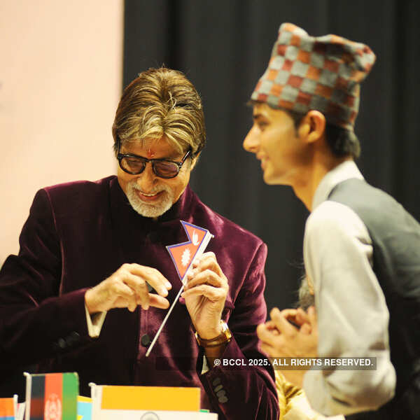 Amitabh Bachchan at Symbiosis Lavale