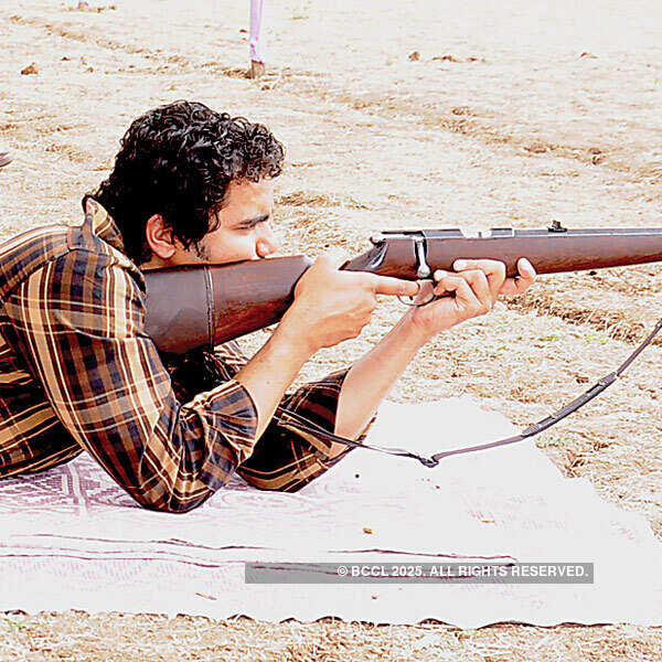 Rifle shooting competition