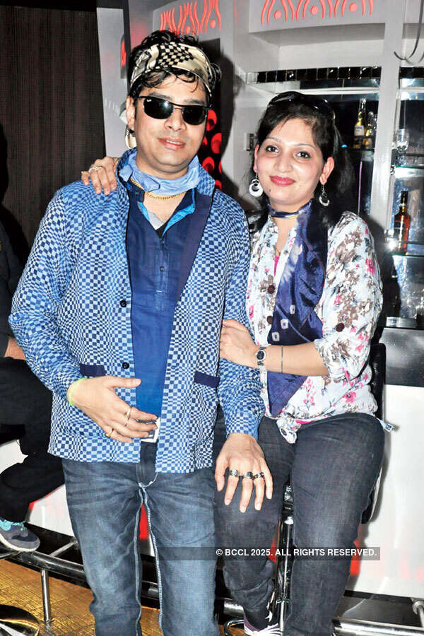 Tapori themed party at a local club in Kanpur