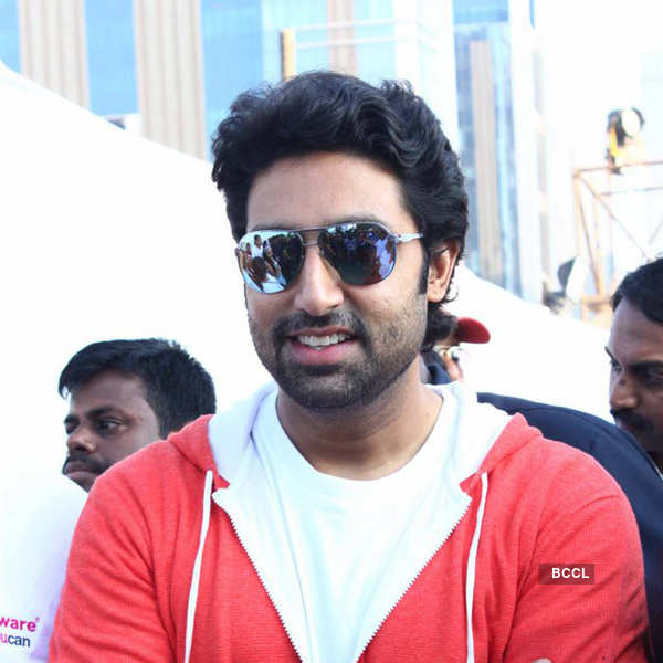 Abhishek Bachchan @ Marathon