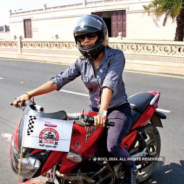 Lucknow babes turn Biker