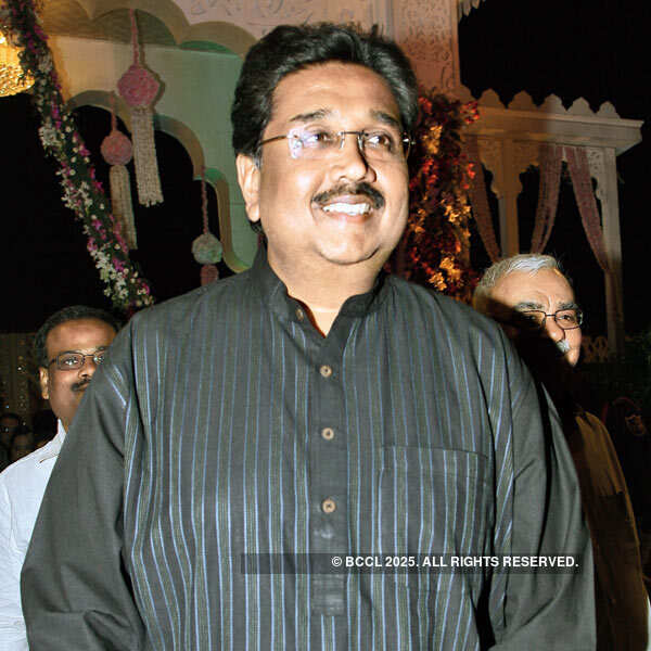 Swarup and Swati Mitra's wedding reception