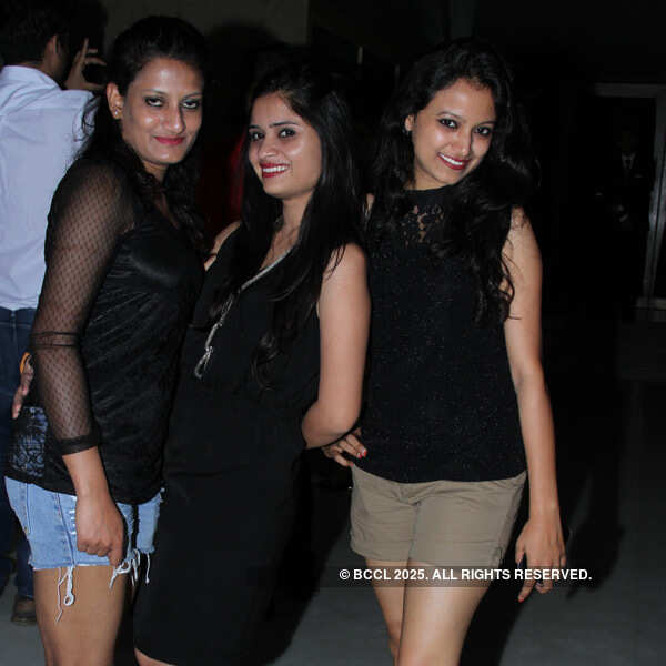 Dancing to B'wood tunes at Bling