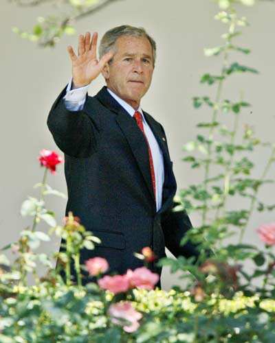 George W Bush in Arkansas