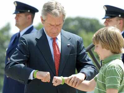 George W Bush in Arkansas