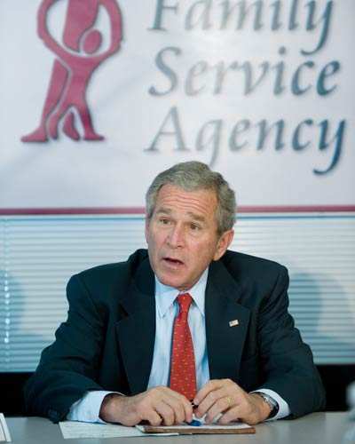 George W Bush in Arkansas