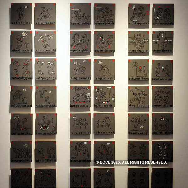 Painting exhibition in Durbar Hall art gallery