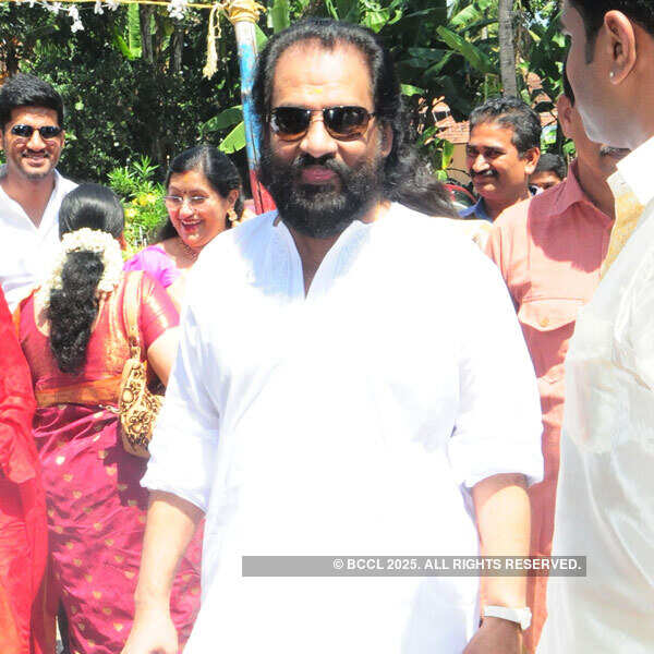 Rakesh Brahmanandan's wedding ceremony