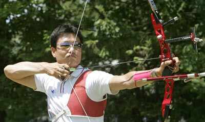South Korea's archery