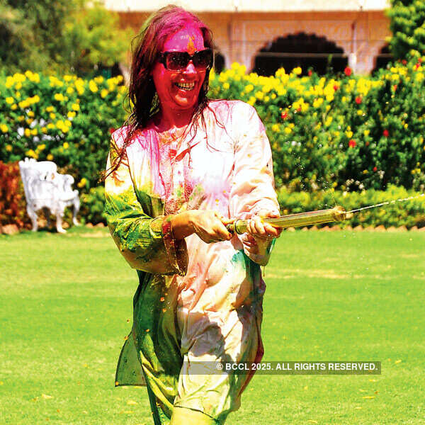 Holi party @ Jaipur palace