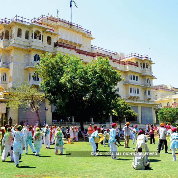Holi party @ Jaipur palace