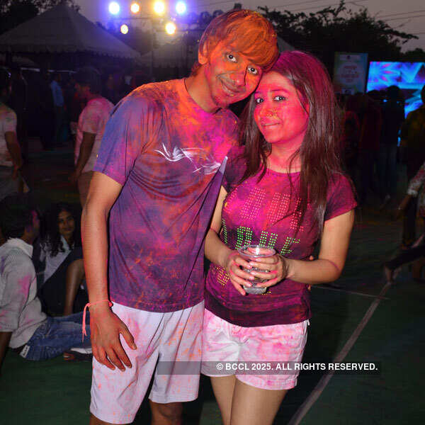 Holi party @ Royal Orchid